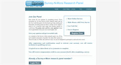 Desktop Screenshot of panel.survey-n-more.com