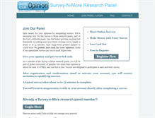 Tablet Screenshot of panel.survey-n-more.com